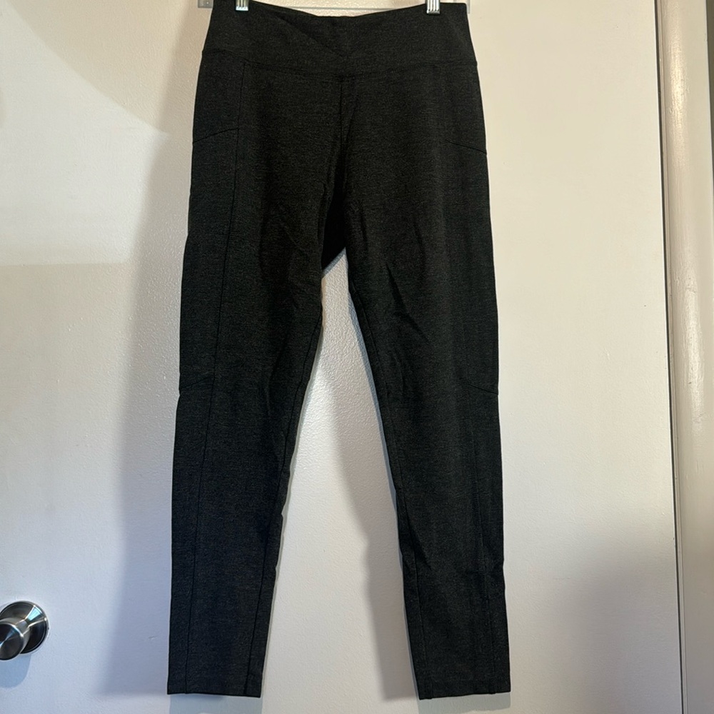 Mudd Grey Ponte Leggings with Back Pockets Size M
